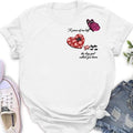 Personalized Memorial Puzzle Shirt/Hoodie - Up to 7 Pieces - Memorial Gift Idea for Mother's Day/Father's Day - A Piece Of Me Left The Day God Called You Home