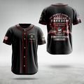 Personalized Veteran AOP Baseball Jersey - Gift Idea For Veteran/Father's Day - The Greatest Danger To American Freedom Is A Government That Ignores The Constitution
