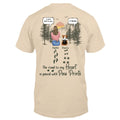 Personalized Memorial Pet T-Shirt/Hoodie - Up to 5 Pets - Memorial Gift Idea for Dog/Cat/Rabbit Owners  - The Road To My Heart Is Paved With Paw Prints