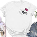 Personalized Memorial Shirt/Hoodie - Memorial Gift Idea for Mother's Day/Father's Day - A Piece Of My Heart Lives In Heaven