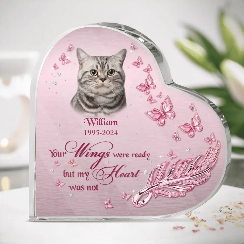 Personalized Memorial Acrylic Plaque - Upload Photo - Memorial Gift Idea for Pets