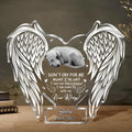 Personalized Pet Memorial Acrylic Plaque - Upload Photo - Gift for Loss Of Pet