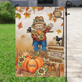 Personalized Grandma's Little Pumpkins Flag Sign - Up to 10 Kids - Gift Idea To Grandma/Mother