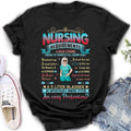 Personalized Nurse T-shirt/Long Sleeve/Sweatshirt/Hoodie - Nurse/Birthday Gift Idea - Nursing Requirements