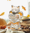 Personalized Memorial Acrylic Plaque - Memorial Gift Idea For Christmas/Cat Lover - Upload Cat Photo - No Longer By Our Side But Forever In Our Hearts