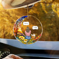 Personalized Memorial Pet Suncatcher Car Acrylic Ornament - Memorial Gift Idea For Dog/Cat/Rabbit Owners - I Miss You