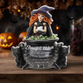 Personalized Witch Acrylic Plaque - Gift Idea For Halloween/Witch - In My Kitchen Filled With Care I Welcome Water. Earth. Fire. Air