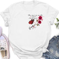 Custom Personalized Memorial Roses Shirt/ Hoodie - Gift Idea For Loss Of Family Member - These Roses Are For My Mother In Heaven