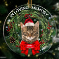 Personalized Memorial Acrylic Ornament - Upload Photo - In Loving Memory