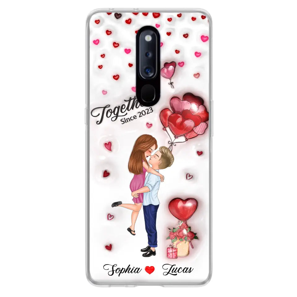 Custom Personalized Couple 3D Phone Case - Gift Idea For Couple - Case For Xiaomi/ Oppo/ Huawei - Together Since