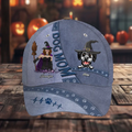 Personalized Witch Pets Baseball Cap - Up to 4 Dogs/Cats - Halloween Gift Idea for for Dog/Cat Lovers - Love Dogs