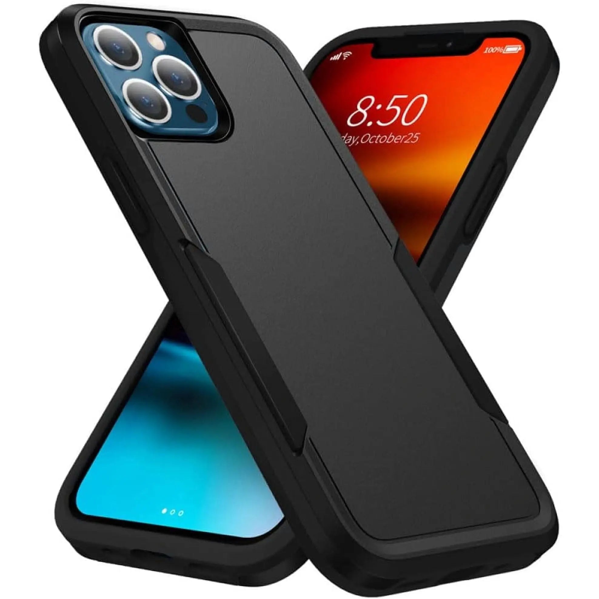 Entronix Case Compatible with iPhone 11 Pro Max - Soft-Touch Dual-Layer Sleek Cover