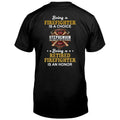 Personalized Retired Firefighter T-Shirt - Gift Idea For Firefighter/Father/Grandpa