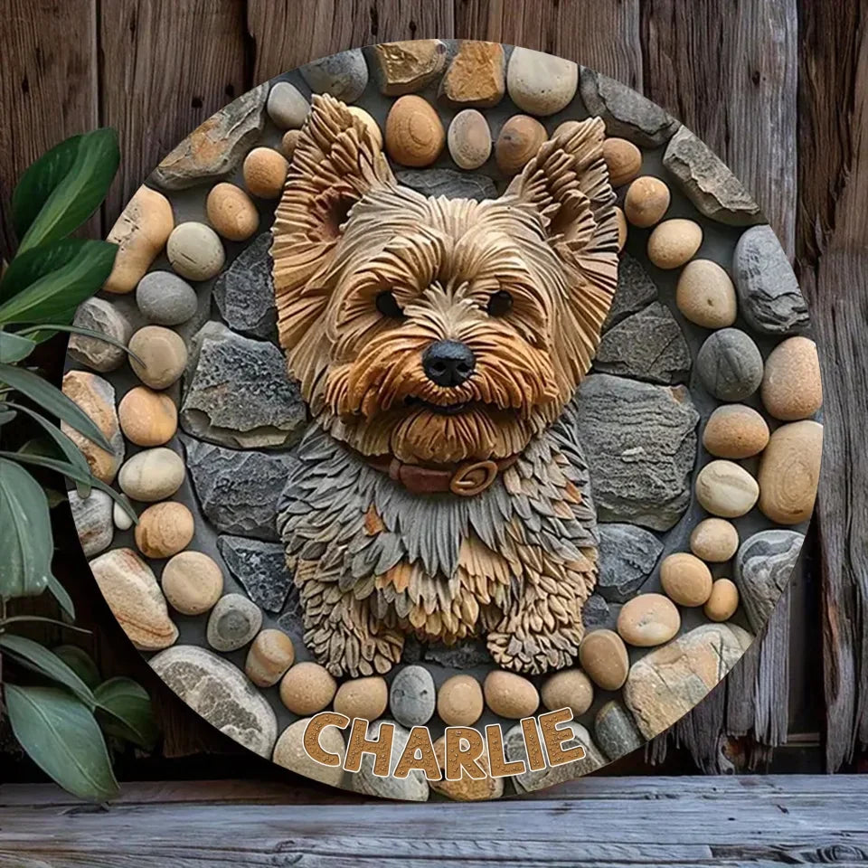 Custom Personalized Shih Tzu Metal Sign - Gift Idea For Dog Lover