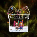 Personalized Besties Acrylic Ornament - Christmas  Gift Idea For Besties/Friends/Sisters - There Is No Greater Gift Than Friendship