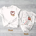 Personalized Memorial Dog AOP T-shirt - Up to 3 Dogs - Memorial Gift For Dog Lover - You Never Walk Alone