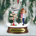 Personalized Couple Acrylic Ornament - Christmas Gift Idea For Couple - Merry Christmas