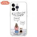 Personalized Pet Phone Case - Up to 4 Pets - Gift Idea For Couple/Dog/Cat Lover - You Were My Favorite Hello And My Hardest Goodbye - Case For iPhone/Samsung