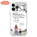 Personalized Pet Phone Case - Up to 4 Pets - Gift Idea For Couple/Dog/Cat Lover - The Moment Your Heart Stopped Mine Changed Forever - Case For iPhone/Samsung