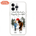 Personalized Horse Phone Case -  Gift Idea For Horse Lovers - Up to 6 Horses