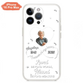 Custom Personalized Memorial Phone Case - Upload Photo - Memorial Gift Idea For Family Member - Loved Beyond Words, Missed Beyond Measure  - Case For iPhone/Samsung