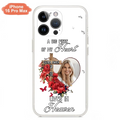 Custom Personalized Memorial Phone Case - Memorial Gift Idea For Family - Case For iPhone/Samsung - The Moment Your Heart Stopped Mine Changed Forever