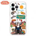 Custom Personalized Motorcycle Couple Phone Case - Gift Idea For Couple/ Husband & Wife/ Bikers - Transparent Phone Case For iPhone/Samsung