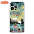 Custom Personalized Memorial Pet Phone Case - Memorial Gift Idea For Pet Lover - Up to 4 Pets - Gift Idea For Dog/Cat Lover - Your Wings Were Ready But Our Hearts Were Not - Case For iPhone And Samsung