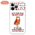 Personalized Dog/Cat Phone Case - Up to 4 Pets - Birthday, Loving Gift For Cat & Dog Lover, Pet Owner, Pet Mom, Pet Dad - My Mom Said I'm A Baby - Case For iPhone And Samsung