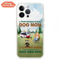 Custom Personalized Camping With Dogs Phone Case - Up to 5 Dogs - Best Gift For Dog Lovers - I Like Camping And Dogs And Maybe 3 People - Case For iPhone/Samsung