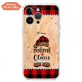 Custom Personalized Mimi Claus Phone Case - Upto 9 Names - Gift For Grandma - Case For iPhone And Samsung