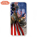 Personalized Fire Fighter Phone Case - Gift Idea For 4th Of July Day - Cases For iPhone And Samsung