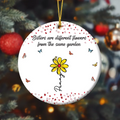 Personalized Flowers Acrylic Ornament - Gift Idea For Besties/Friends/Sisters - If Friends Were Flowers I'd Pick You