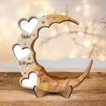 Personalized Wedding Couple 2 Layered Wooden Art - Anniversary Gift Idea Couple - Hello Will You I Do