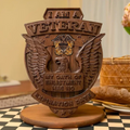Personalized Veteran Wooden Sign - Gift Idea For Veteran - I Am A Veteran
