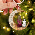 Personalized Memorial Pet Wooden Keychain - Memorial Gift Idea For Pet Lover - I Loved You Your Whole Life I'll Miss You The Rest Of Mine