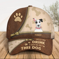 Personalized Dog Mom Classic Cap - Gift Idea for for Dog Lovers - Dogs Make Me Happy
