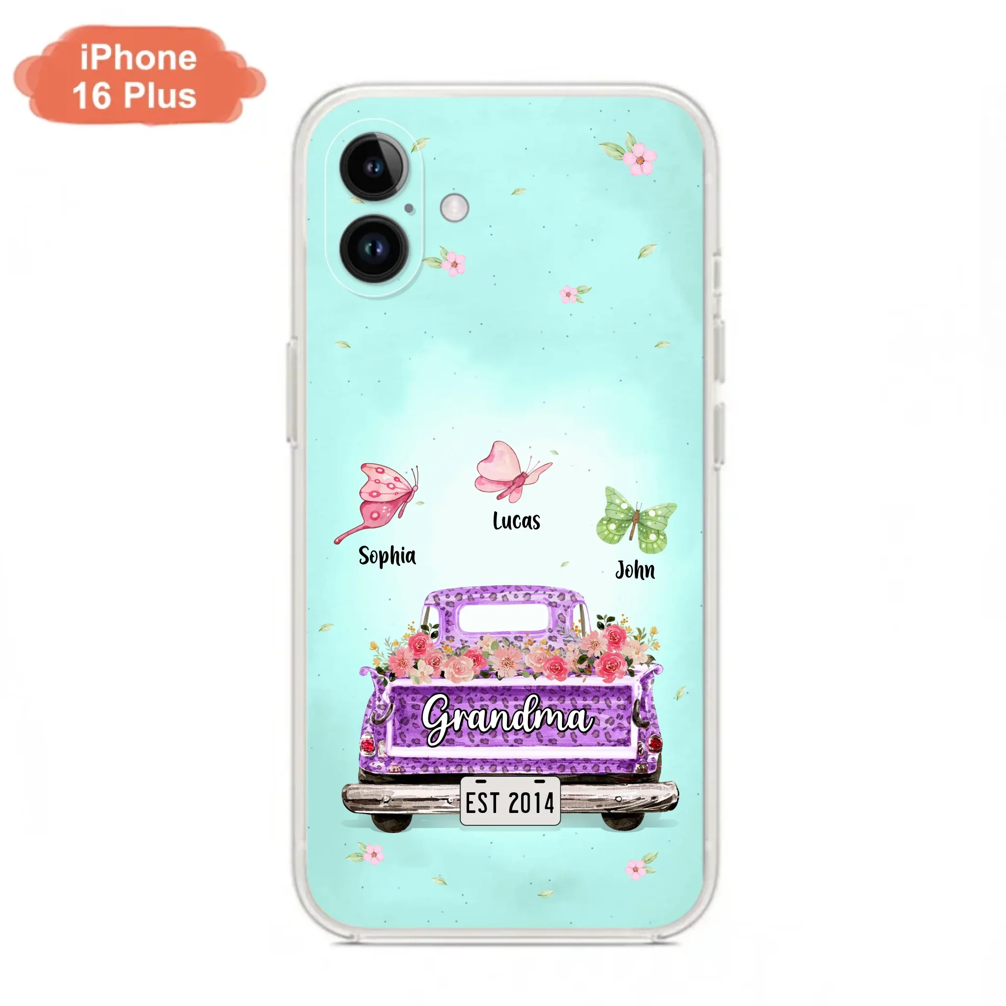 Custom Personalized Grandma Phone Case - Gift Idea For Grandma/ Mom - Case For iPhone/ Samsung