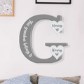 Personalized Grandma Metal Sign - Mother's Day/Birthday Gift For Grandma - Up to 7 Grandkids - This Grandma Belongs To
