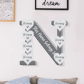 Personalized Nana Metal Sign - Mother's Day/Birthday Gift For Grandma - Up to 7 Grandkids - This Grandma Belongs To