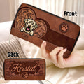Personalized Pet Mom Long Wallet - Gift Idea For Dog/Cat Lover - Up to 4 Pets