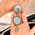 Custom Personalized Mom Memorial Car Charm - Mother’s Day Ornament Gift - Upload Photo - I Have An Angel In Heaven I Call Her Mom