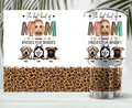 Personalized Dog Mom Irregular Tumbler - Mother's Day Gift For Dog Lover - The Best Kind Of Mom Raises Fur Babies