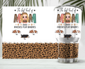 Personalized Dog Mom Irregular Tumbler - Mother's Day Gift Idea For Dog Lover - The Best Kind Of Mom Raises Fur Babies