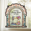 Personalized Custom Name Sewing Machine Craft Room - Custom Shape Suncatcher Hanging Ornament - Mother's Day Gift Idea