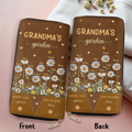 Personalized Grandma's Garden Long Wallet - Mother's Day Gift Idea - Up to 9 Kids