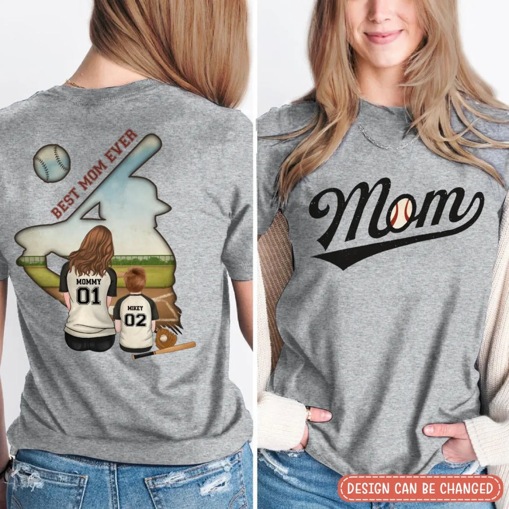 Personalized Baseball Mom Game Day T-shirt/ Hoodie/ Sweater - Mother's Day Gifts Idea