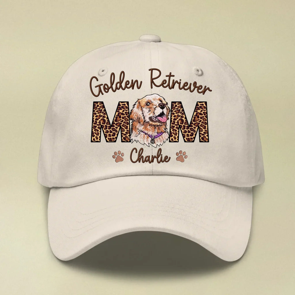 Personalized Dog Mom/ Dog Dad Embroidery Cap - Mother's Day/ Father's Day Gift For Dog Lover