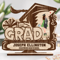 Personalized Graduation Wooden Plaque - Graduation 2025 Gift Idea
