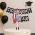 Personalized  Graduation 2025 Acrylic Cake Topper - Graduation Gift